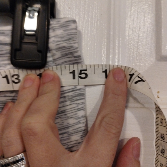 Phisockat lack and white full length high waist leggings - Picture 6 of 8